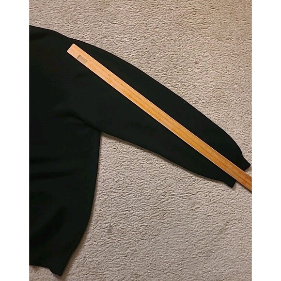 Mark Shale Cashmere Blend Sweater Mens 2XLT Black V-Neck Preppy Dad Sweater - Picture 12 of 13